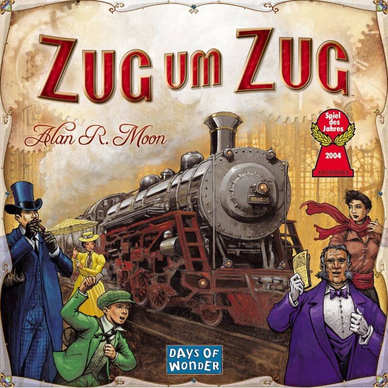 Alan R. Moon: Zug um Zug