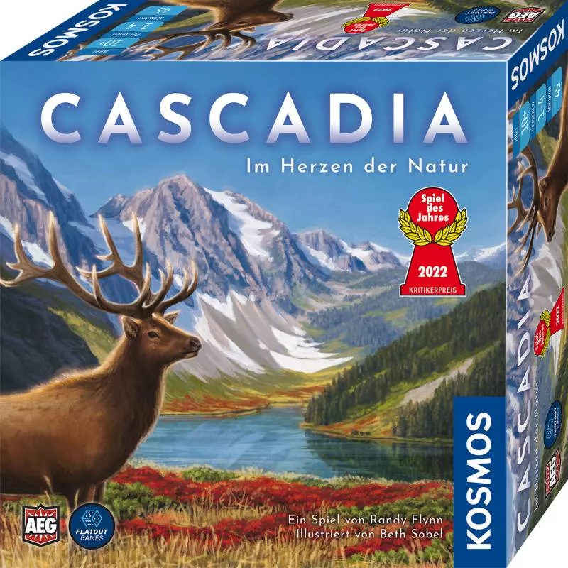 Cascadia: Ein Spiel für die eitlen Gemüter des 21. Jahrhunderts!